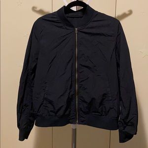Uniqlo Black Bomber Jacket